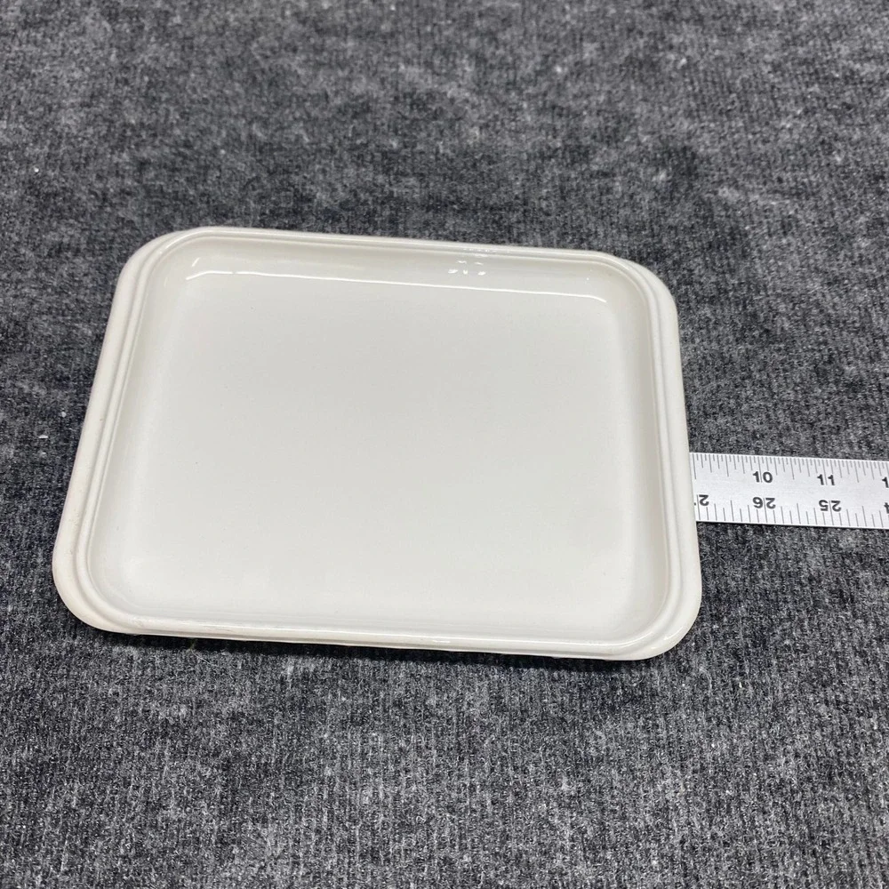 Corning Ware MR-1 White Pyroceram Roasting Rack Insert Oven Microwave Safe 9x7